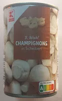 Mängden socker i Champignons in Scheiben 3. Wahl