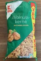 Mängden socker i Walnusskerne