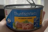 Mängden socker i Thunfischfilets in Sonnenblumenöl