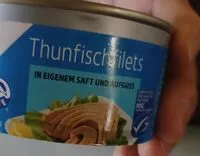 Mängden socker i Thunfischfilet im eigenen Saft
