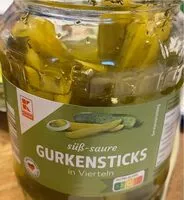 Mängden socker i Gurkensticks