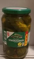Mängden socker i Gewürzgurken XXL