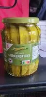 Mängden socker i Gurkensticks