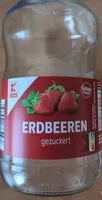 Mängden socker i Erdbeeren gezuckert