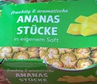 Mängden socker i Ananas Stücke