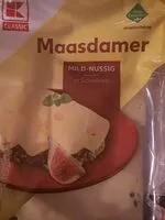 Mängden socker i Maasdamer Käse Scheiben