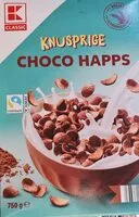 Mängden socker i Choco Happs