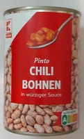 Mängden socker i Pinto  Chili Bohnen