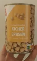 Mängden socker i Kichererbsen