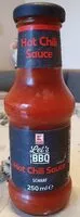 Mängden socker i Let's BBQ Hot Chili Sauce