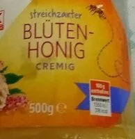 Mängden socker i streichzarter Blütenhomig cremig