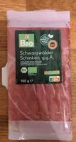 Mängden socker i Schwarzwälder Schinken g.g.A.