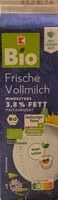 Mängden socker i Frische Vollmilch 3,8% Fett