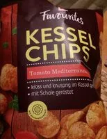 Mängden socker i Kessel Chips Tomato Mediterranean Style