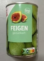 Mängden socker i Feigen gezuckert