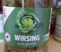 Mängden socker i Wirsing