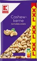 Mängden socker i Cashew Kerne naturbelassen