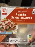 Mängden socker i Paprika schinkenwurst