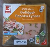 Mängden socker i Geflügel Paprika Lyoner