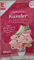 Mängden socker i Delikatess Kassler