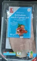 Mängden socker i Delikatess Schinken nach Gyros-Art