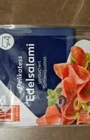 Mängden socker i Delikatess Edelsalami