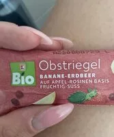 Mängden socker i Bio Obstriegel Banane-Erdbeer