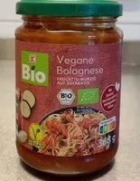 Mängden socker i Vegane Bolognese