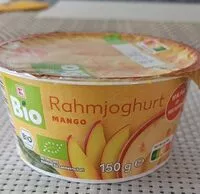 Mängden socker i Rahmjoghurt mango