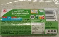 Mängden socker i leberwurst schnittlauch
