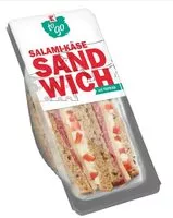 Mängden socker i Sandwich Salami Käse