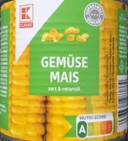 Mängden socker i Gemüse Mais zart & natursüß