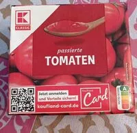 Mängden socker i Passierte Tomaten