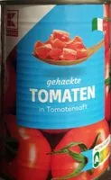 Mängden socker i Tomaten in tomatensaft gehackt