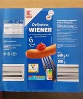 Mängden socker i Delikatess Wiener