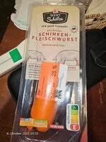 Mängden socker i Schinken Fleischwurst