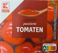 Mängden socker i Tomaten passierte