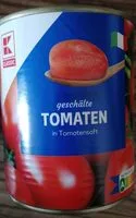 Mängden socker i Tomaten, geschält
