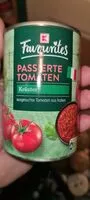 Mängden socker i Passierte Tomaten Kräuter