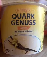 Mängden socker i Cremiger Quark-Genuss - Vanille