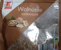 Mängden socker i Walnüsse, gemahlen