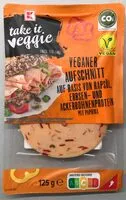 Mängden socker i Vegan papriková šunka