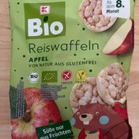 Mängden socker i Bio Reiswaffeln Apfel
