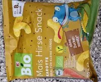 Mängden socker i Mais Hirse snack