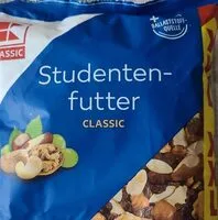 Mängden socker i Studentenfutter