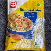 Mängden socker i Emmentaler - MILD-NUSSIG gerieben