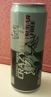 Mängden socker i Crazywolf Energy Drink