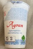 Mängden socker i Ayran