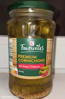 Mängden socker i Premium Cornichons