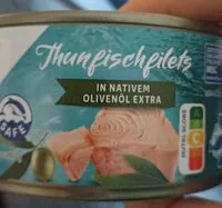 Mängden socker i Thunfischfilets in nativem Olivenöl extra